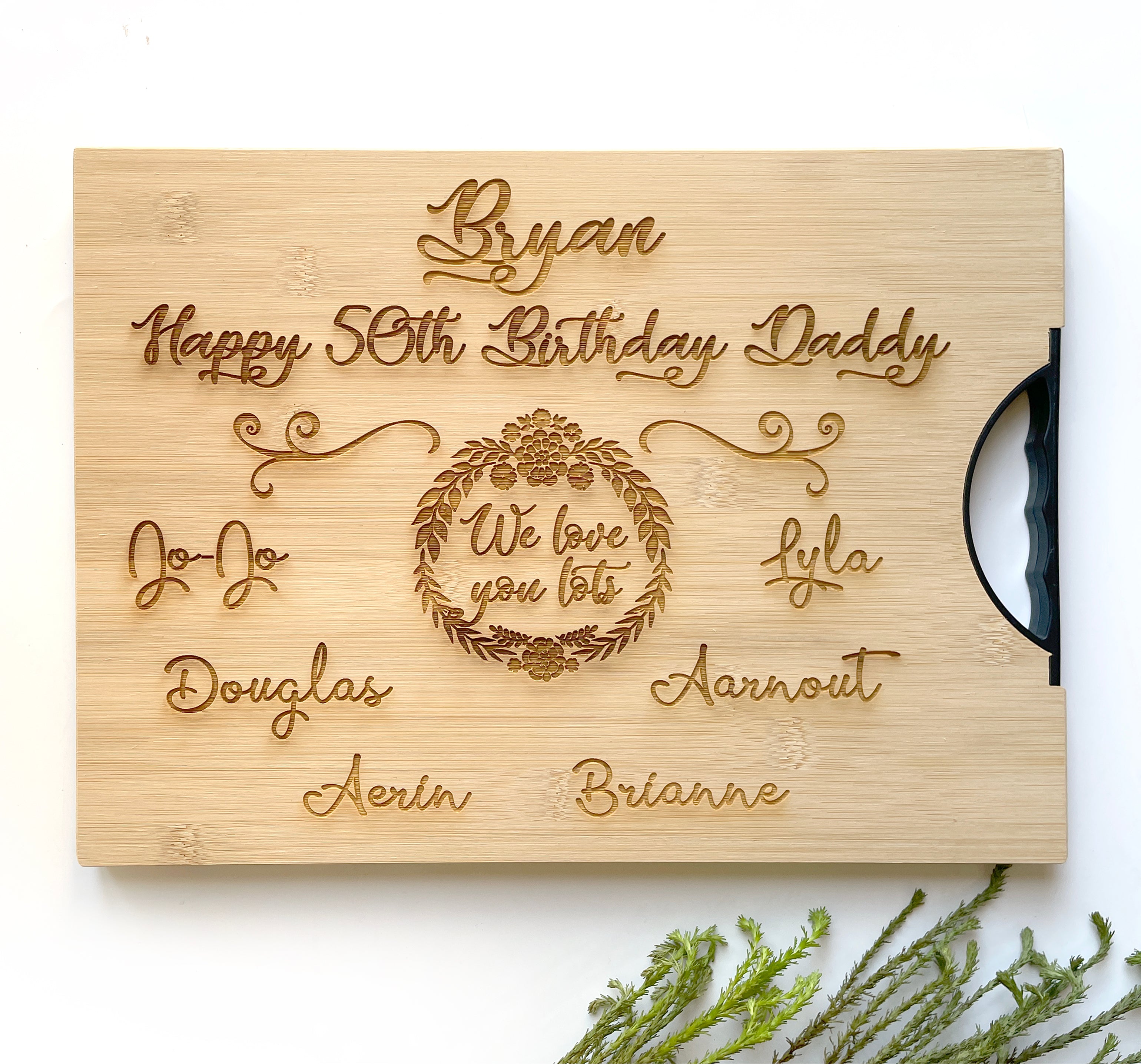 Personalized Cutting Board Hello Cool Designs