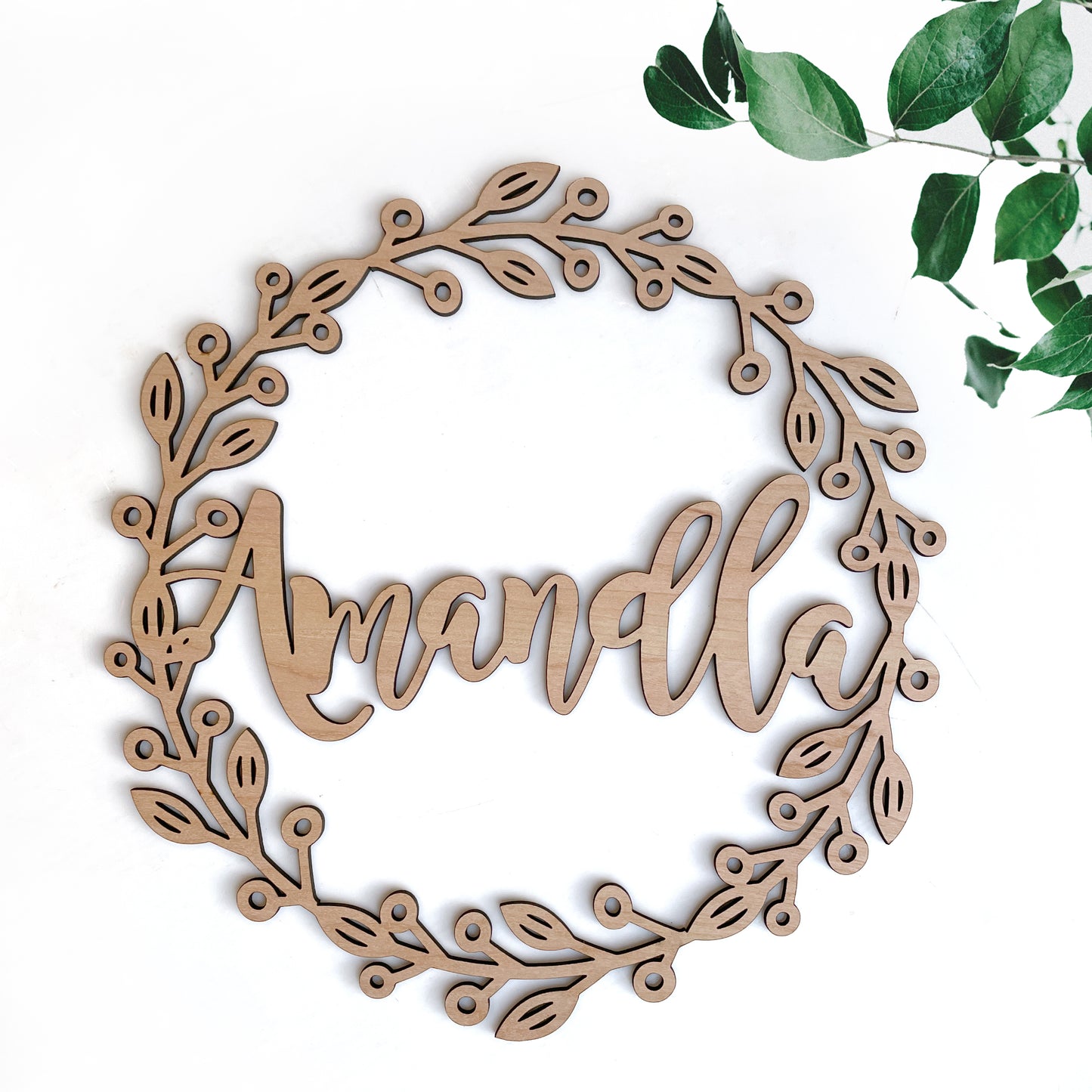 Name Wreath