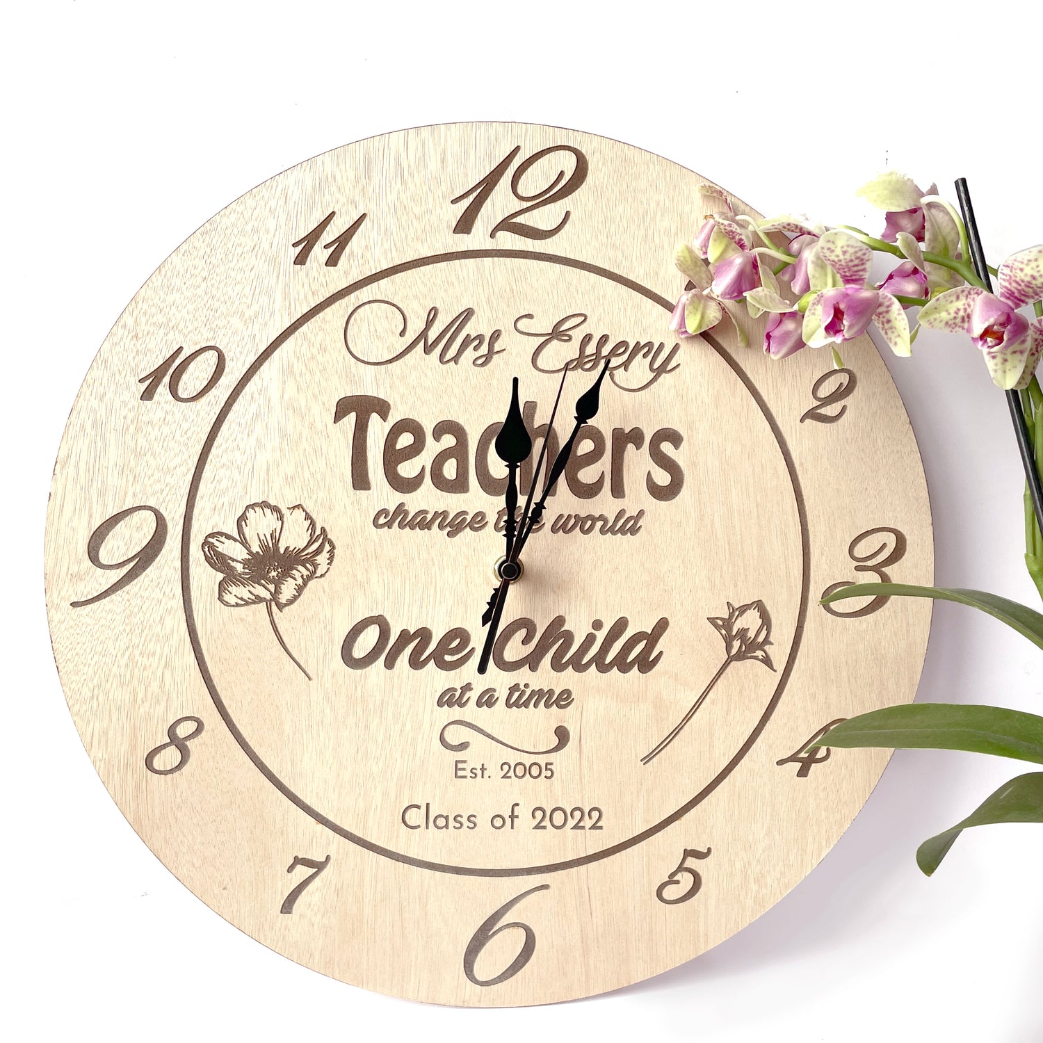 Teacher clocks & Decor