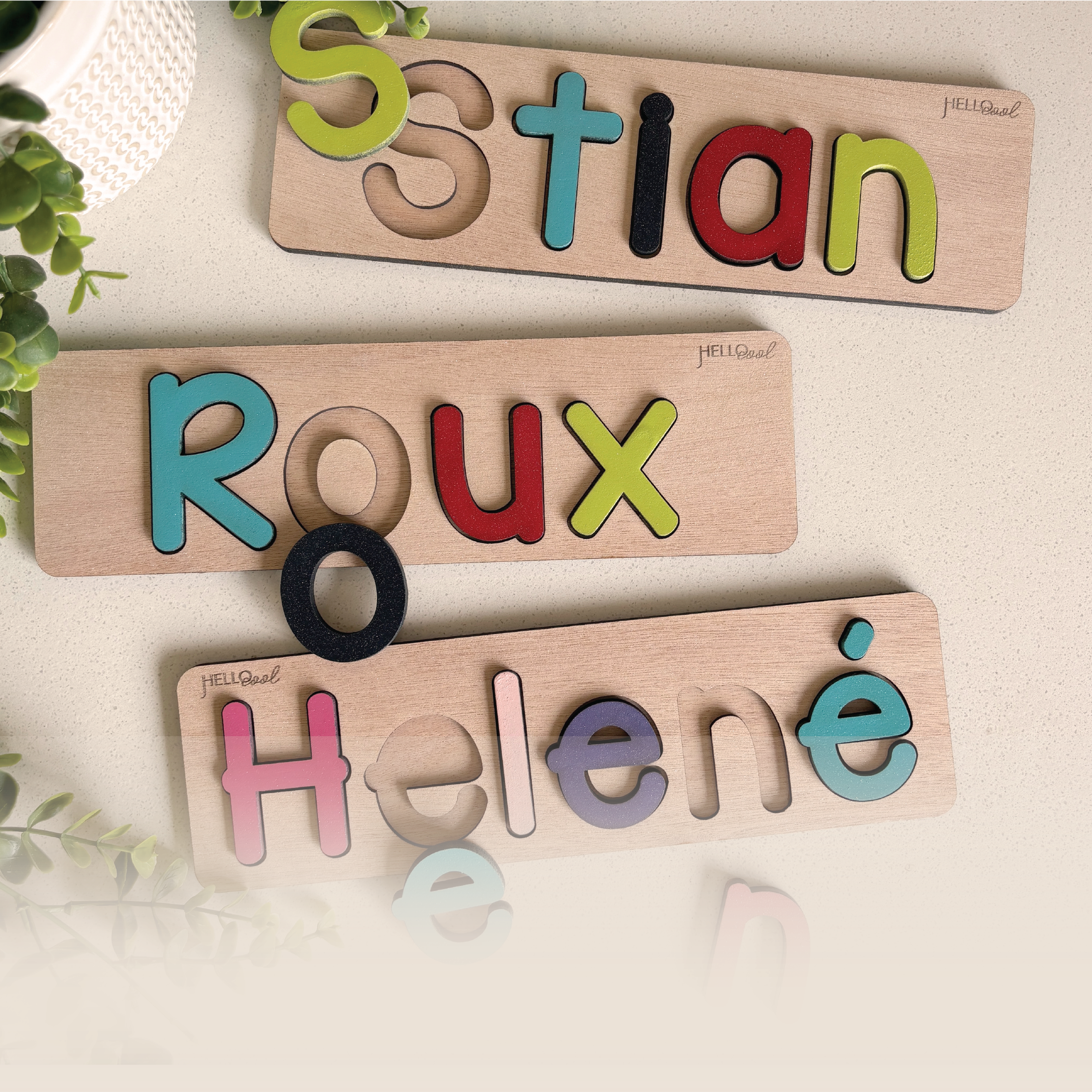 Wooden Name Puzzles