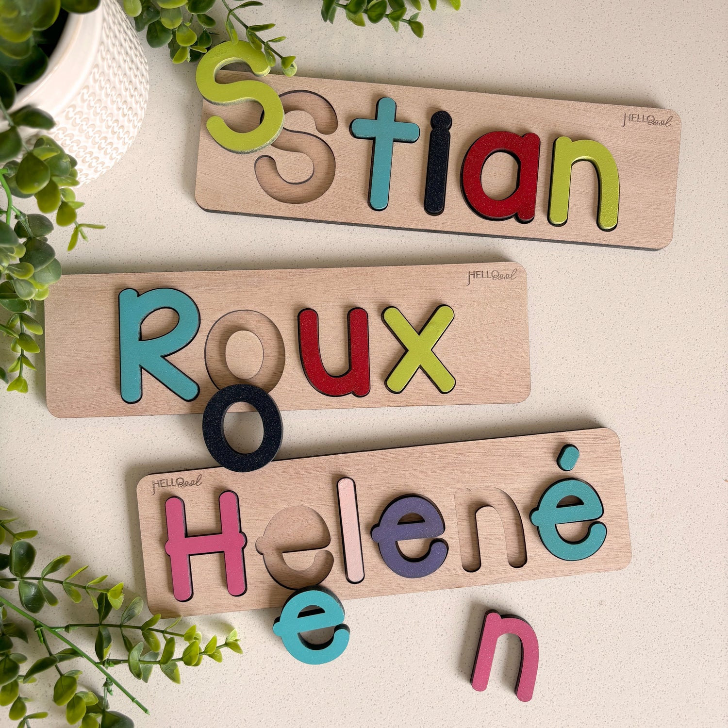 Wooden Name Puzzles