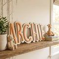 Personalised Wooden Name Sign