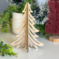 3D Wooden Lasercut Christmas Tree