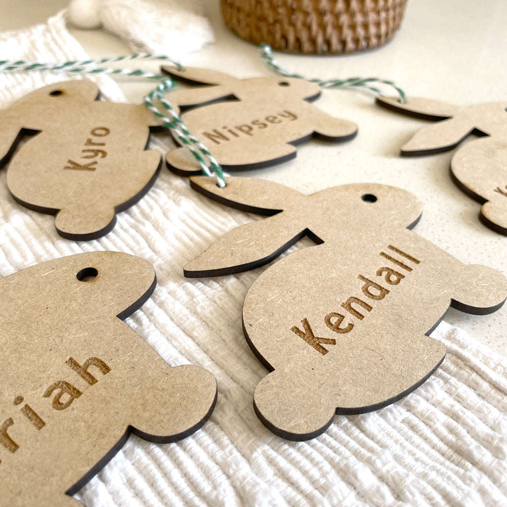 5 for R80 Easter Personlized Name Tags