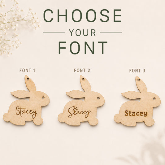 5 for R80 Easter Personlized Name Tags
