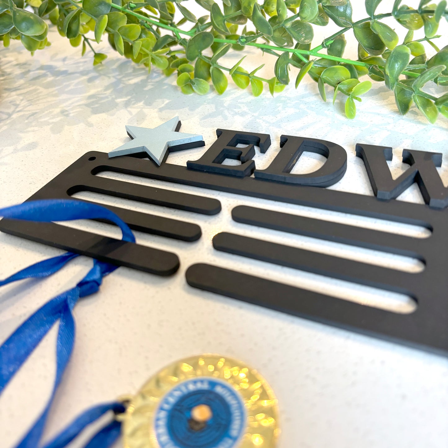 Wooden Personalized Medal Hanger