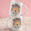 Personalised Teacher Rainbow Mug