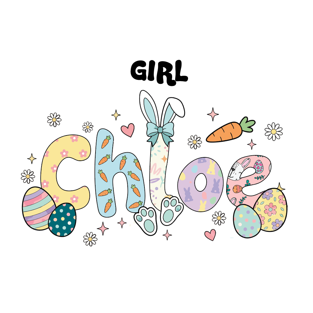 Personalised Easter Bunny Bag