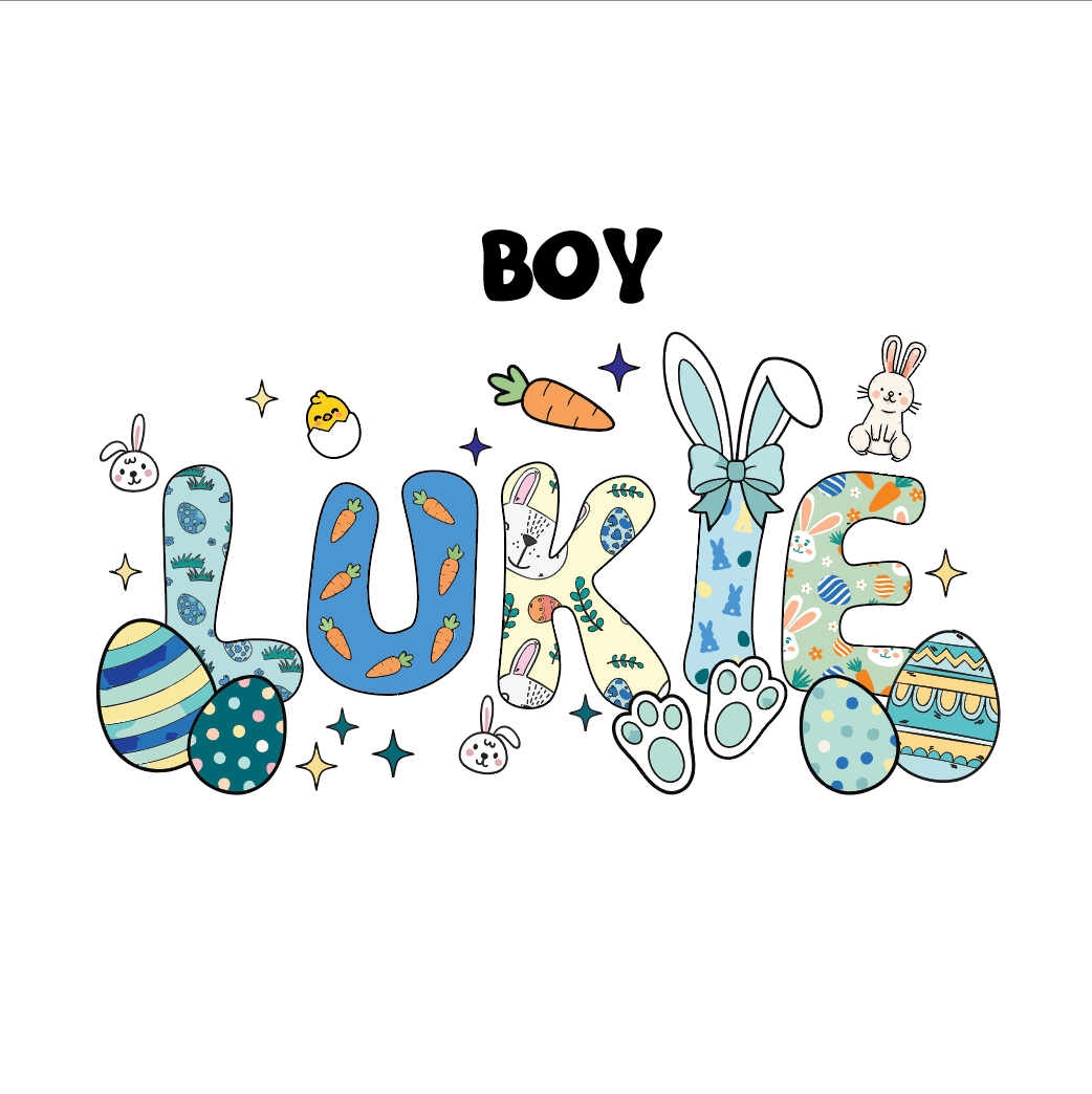 Personalised Easter Bunny Bag