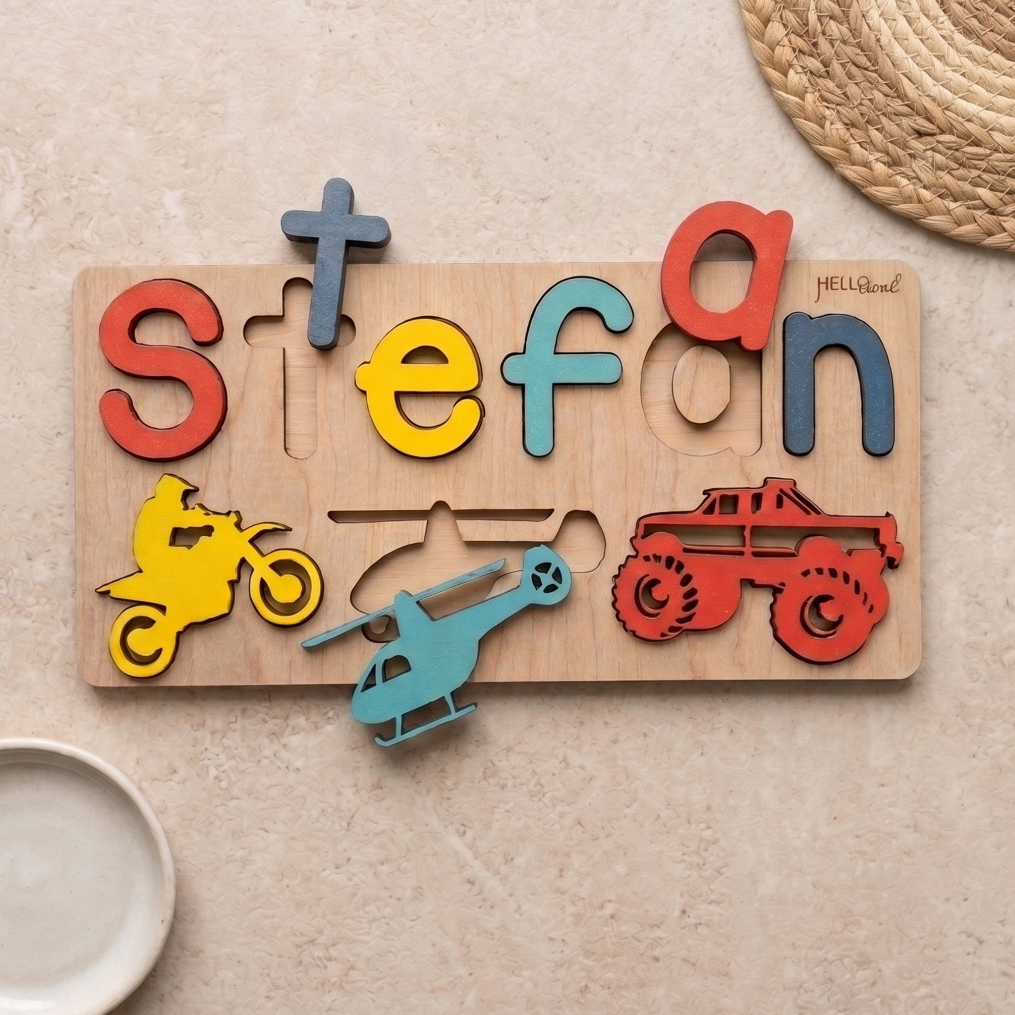 Personalized ADVENTURE Name and Theme Puzzle