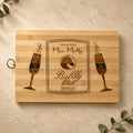 Personalised Bubbly Club Bamboo Cutting Board
