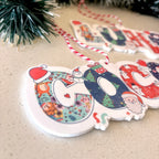 Festive Personalised Name Tree Decoration
