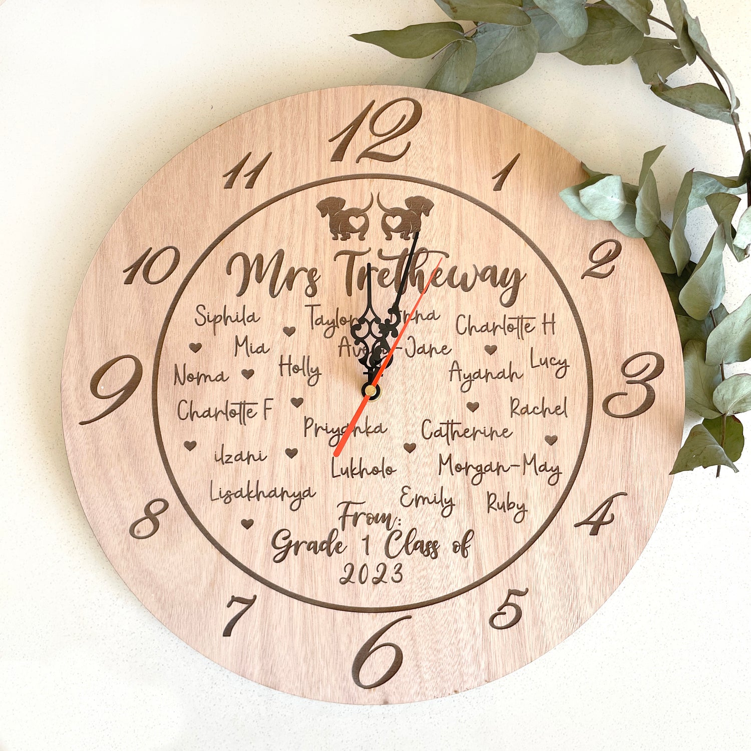 Personalized Clocks