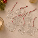 5 for R120 – Acrylic Personalised Christmas Decorations