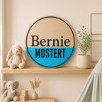 Personalized Dipped Name Plaque