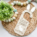 Personalized Wooden Easter Door Hanger