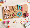 Personalized FLOWERS Name and Theme Puzzle