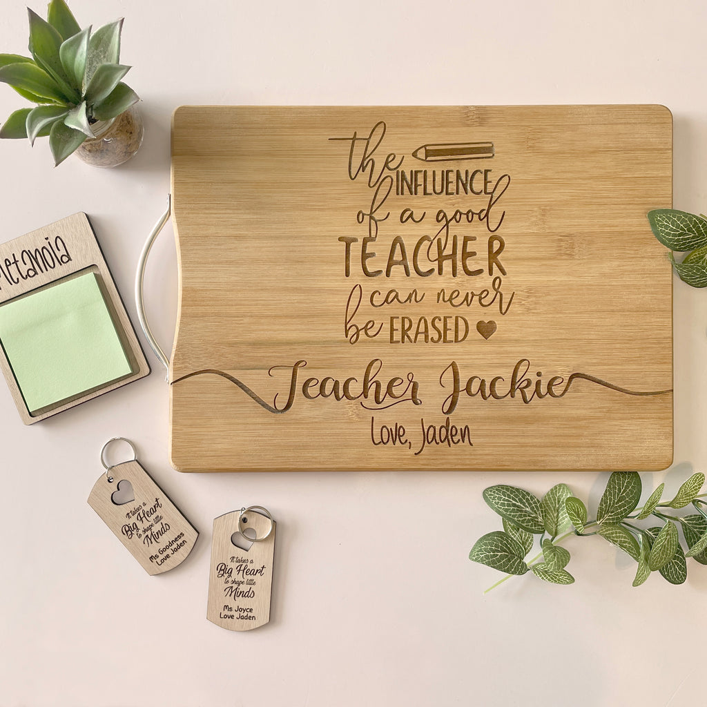 Personalised Teacher Engraved Serving Board