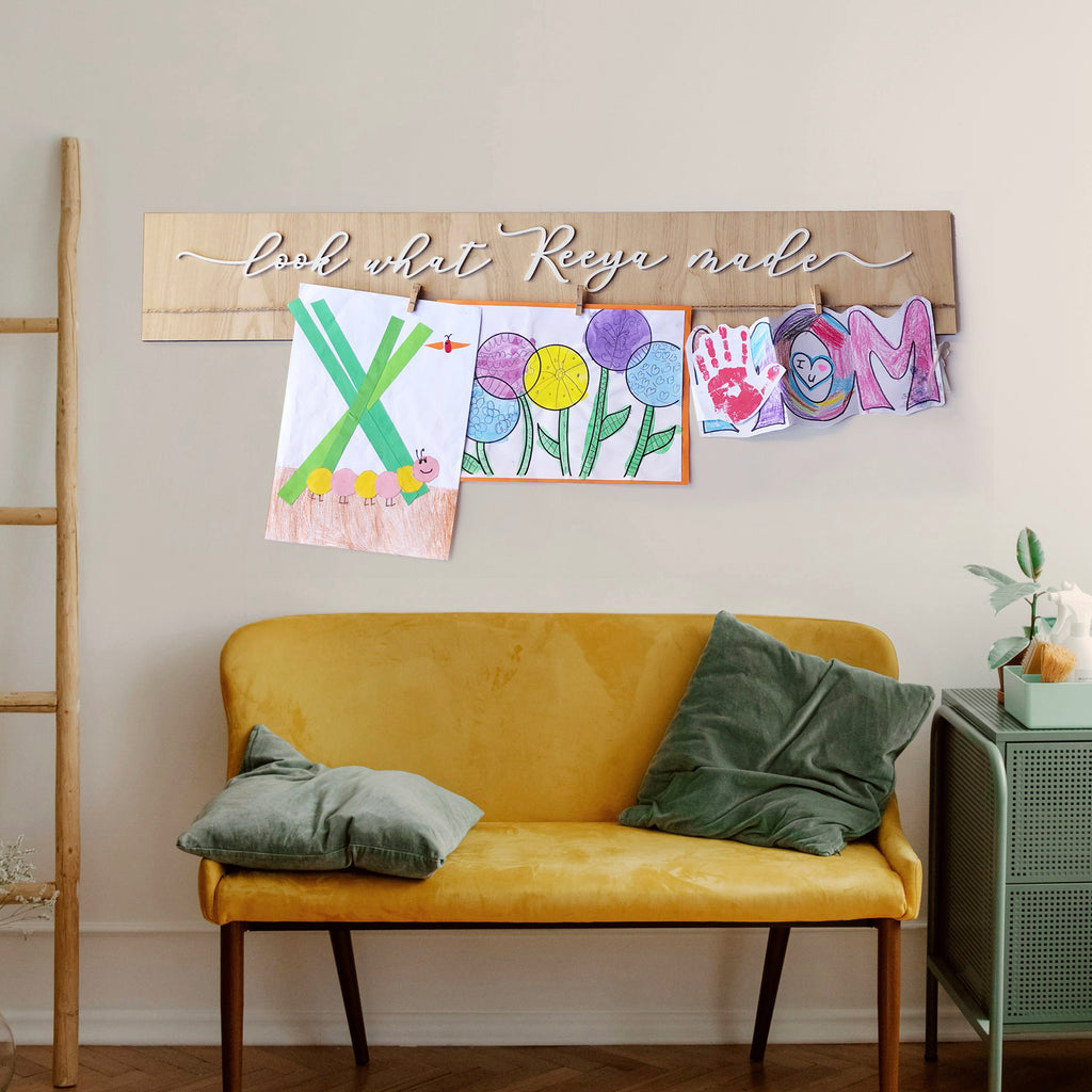 "Look What I Made" Decor - Personalised