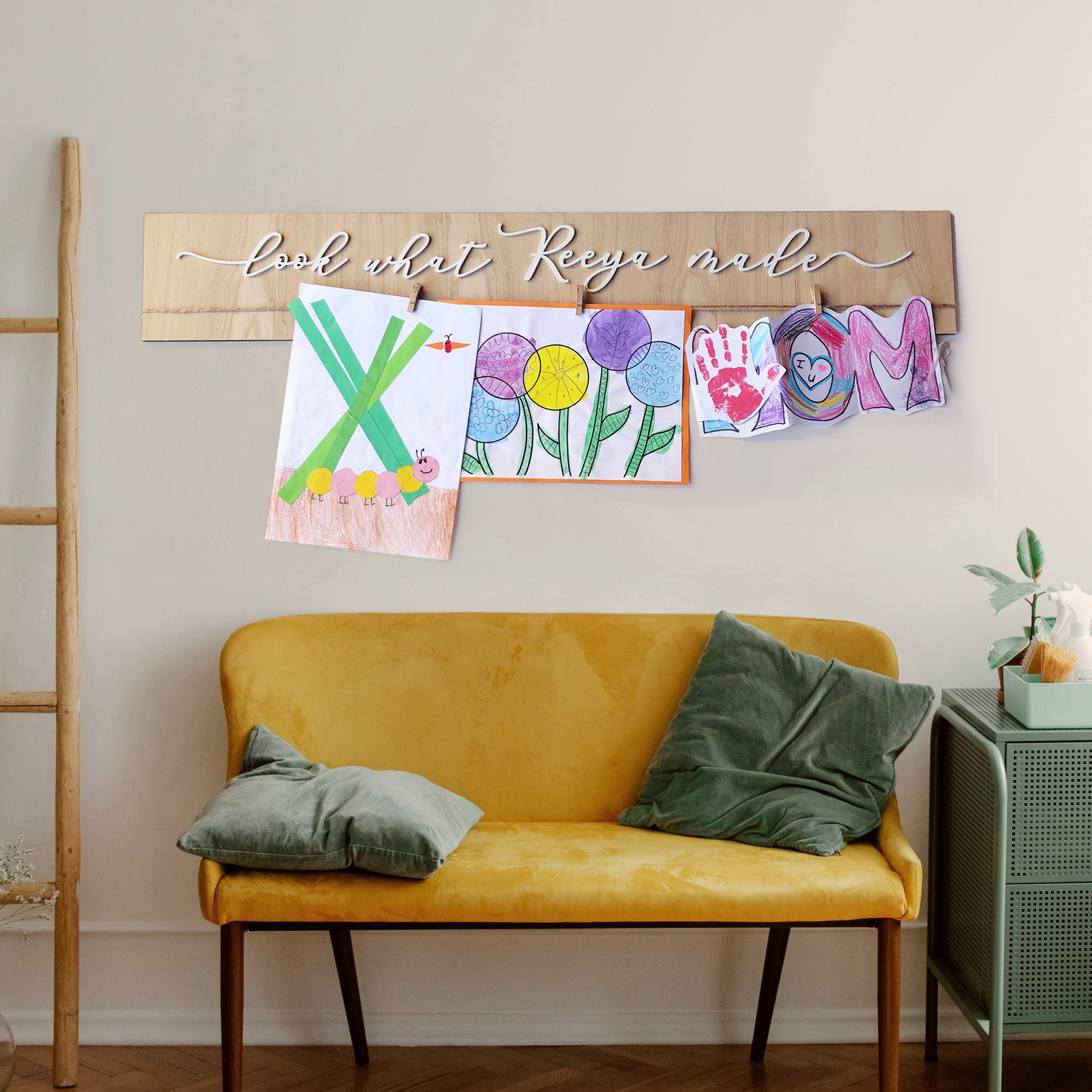 "Look What I Made" Decor - Personalised