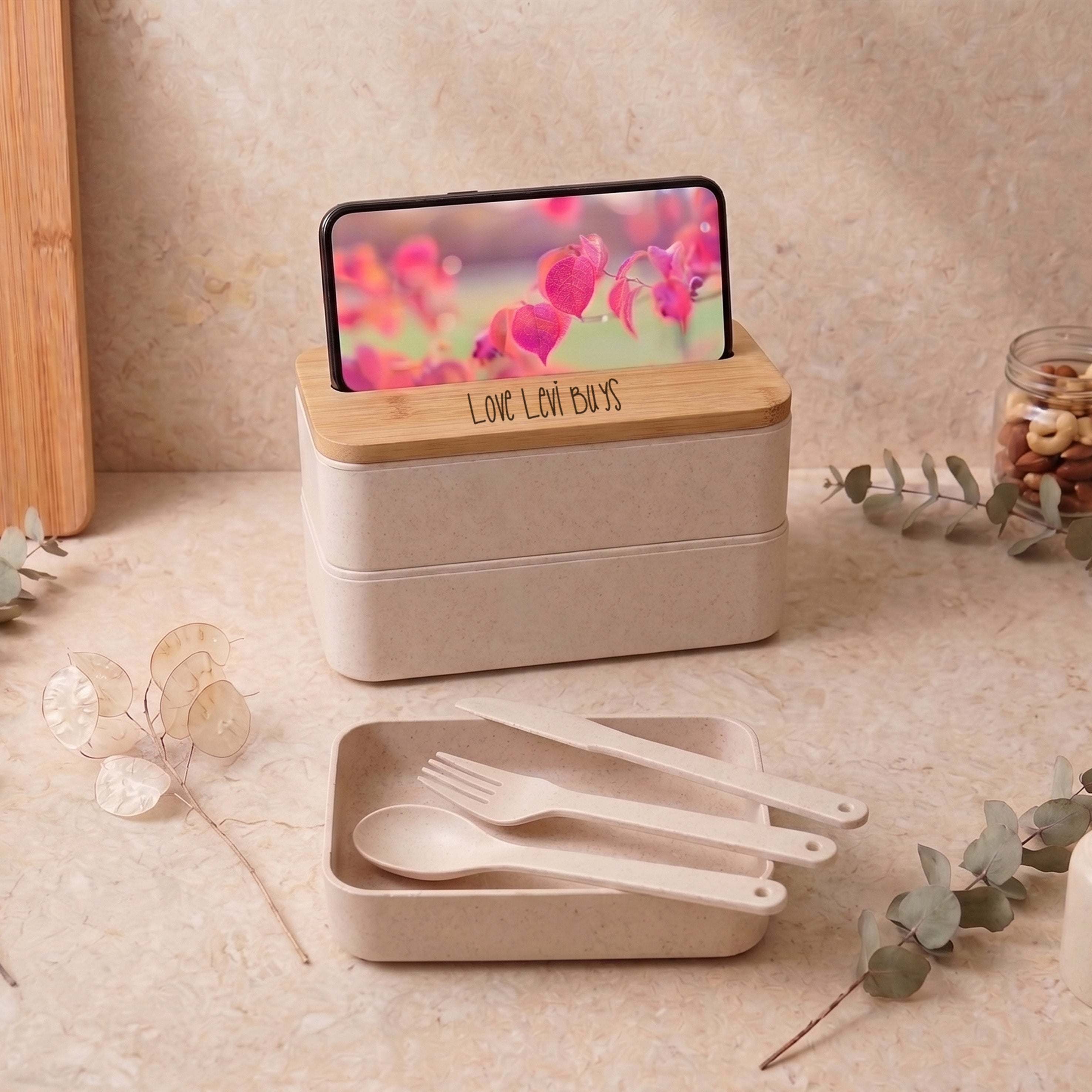 Teacher Appreciation Gift, Personalized Lunch Box Set