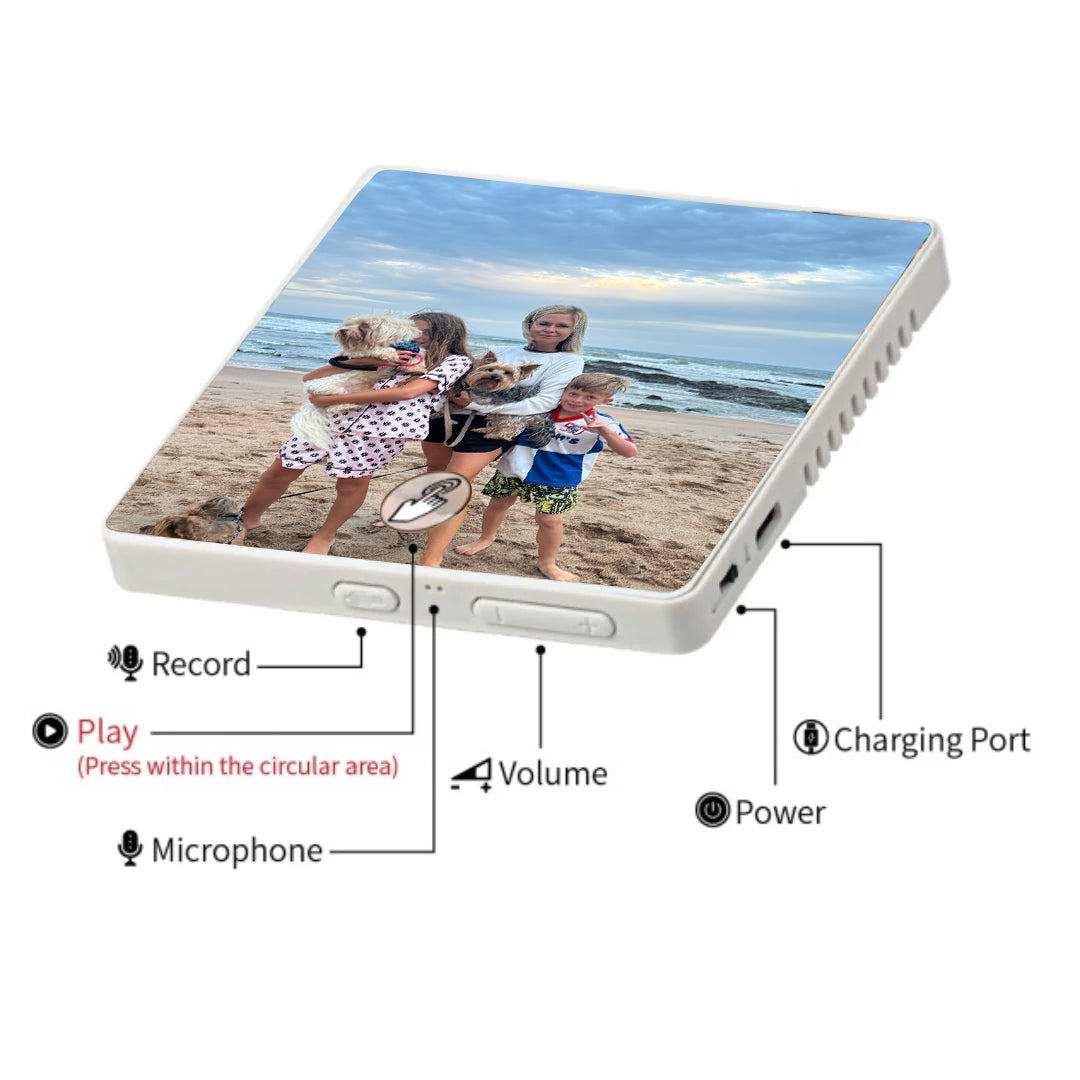 Personalised Music Photo Magnet