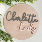 Personalised Wooden Name Plaque