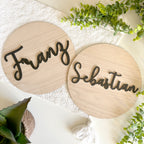 Personalised Wooden Name Plaque