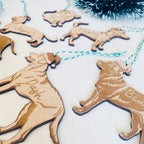 Personalised Pet shaped decorations - designed to a specific pet breed. Eg. yorkie, sausage dog etc