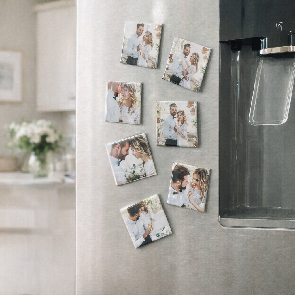 Personalised Photo Memory Magnets