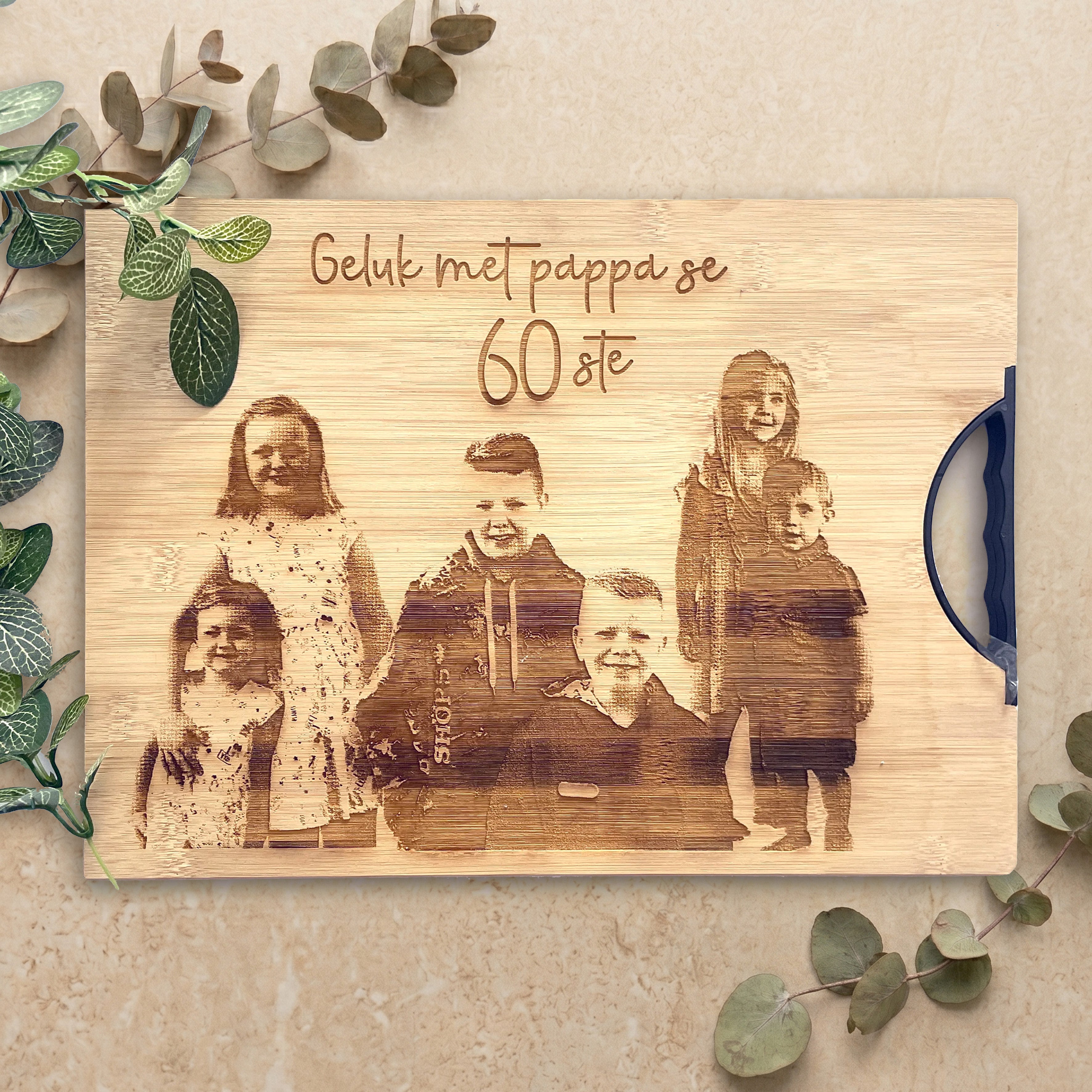 Photo Engraved Personalized Cutting Board