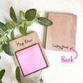 Teacher Appreciation Gift, Post-it Note Holder with post it pad