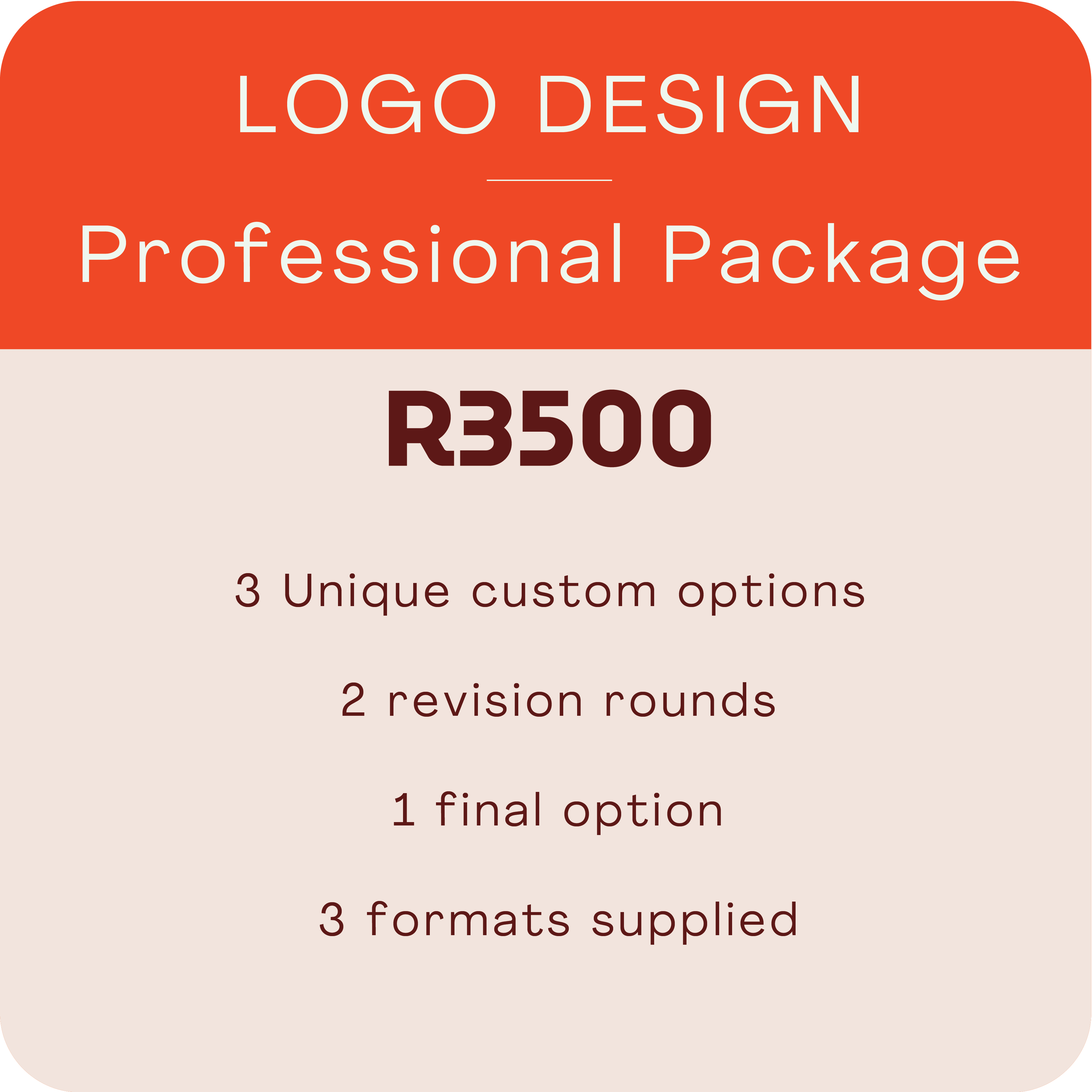 Logo Design Package Professional