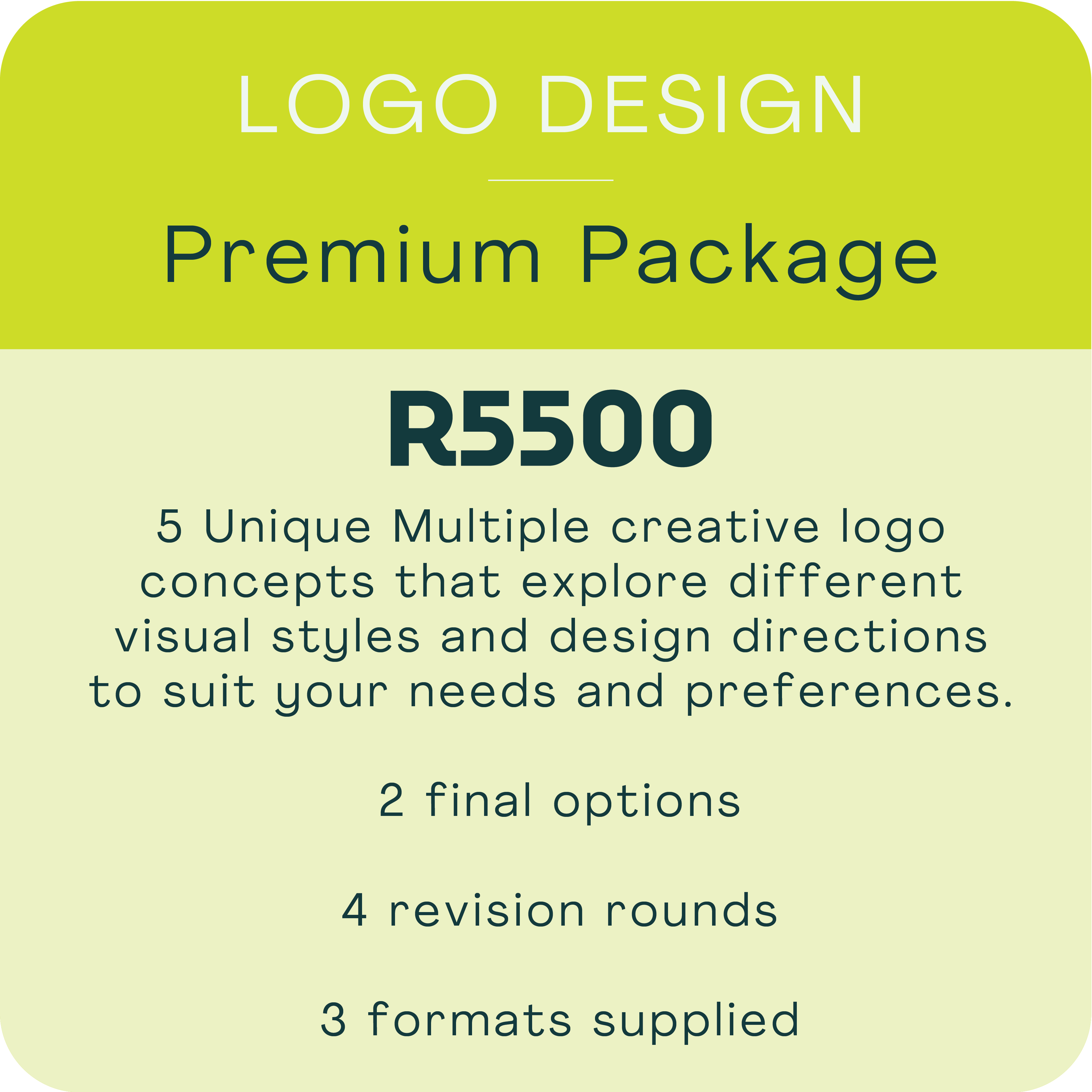 Logo Design Package Premium