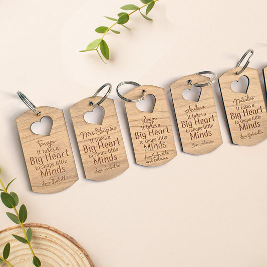 Teacher keyring - rectangle