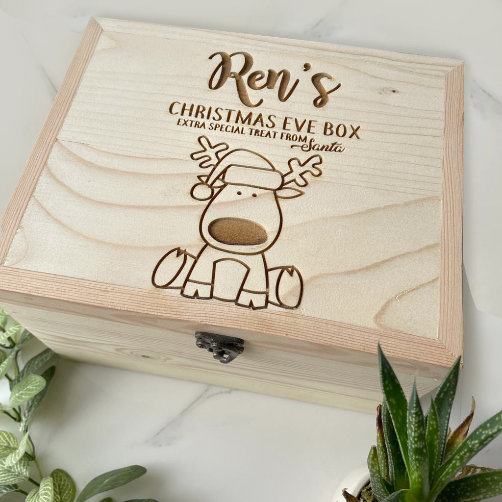 Cute Reindeer Keepsake Box