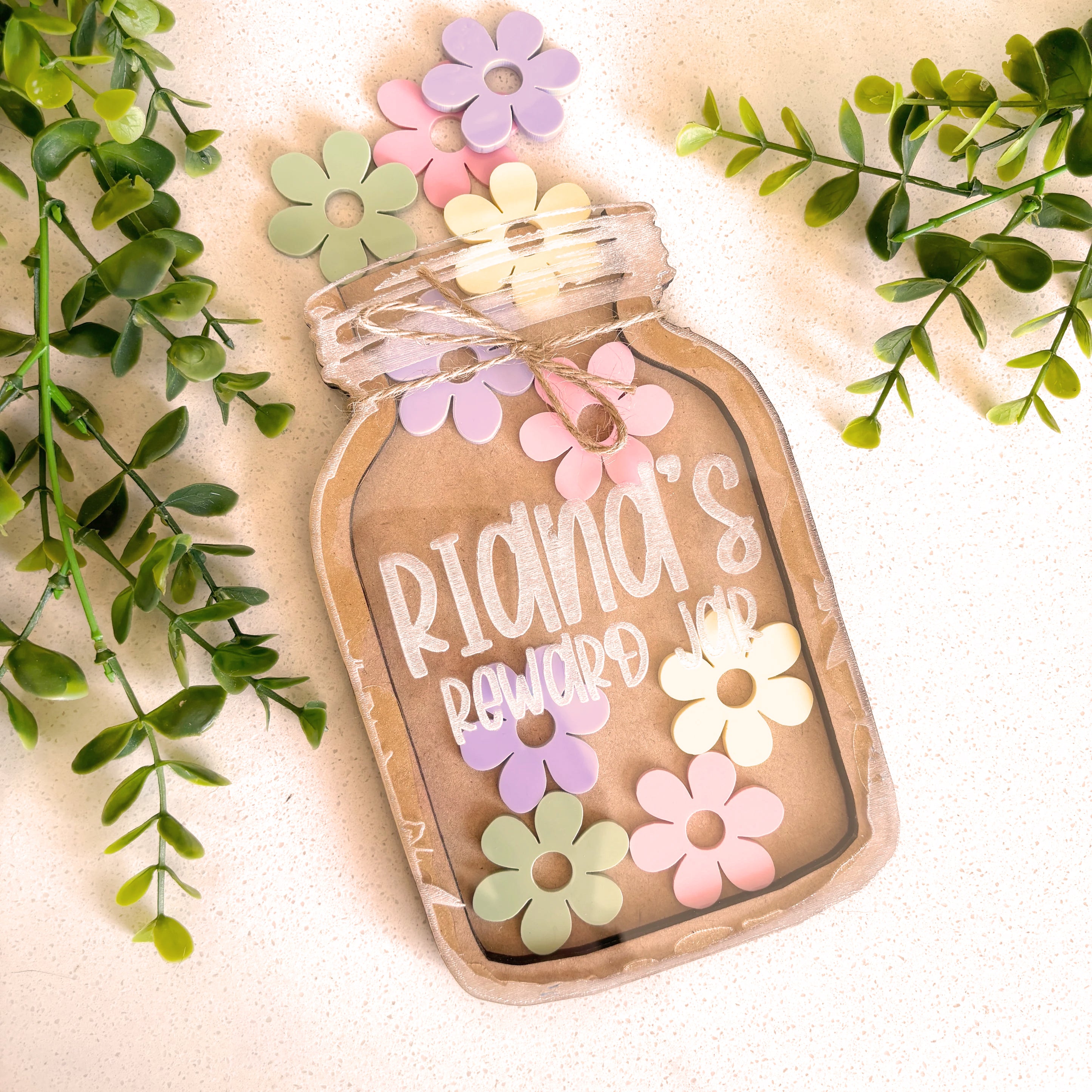 Personalised Reward Jar