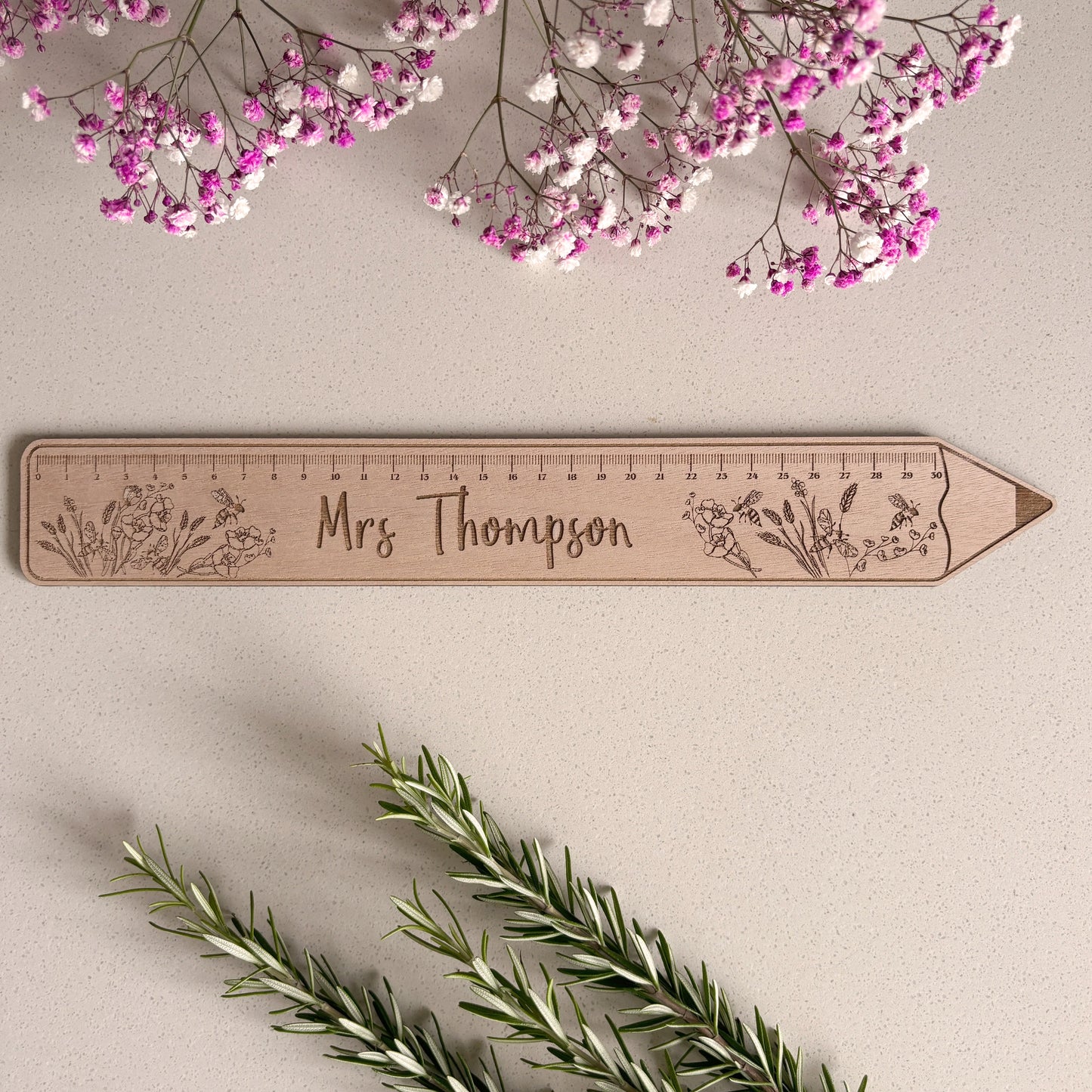 Personalized Engraved Ruler; Teacher Appreciation Gifts – Hello Cool ...