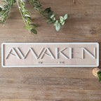 Brand Logo Personalised Laser Cut Wooden Sign