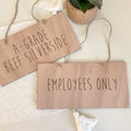 Personalized Shop Signs