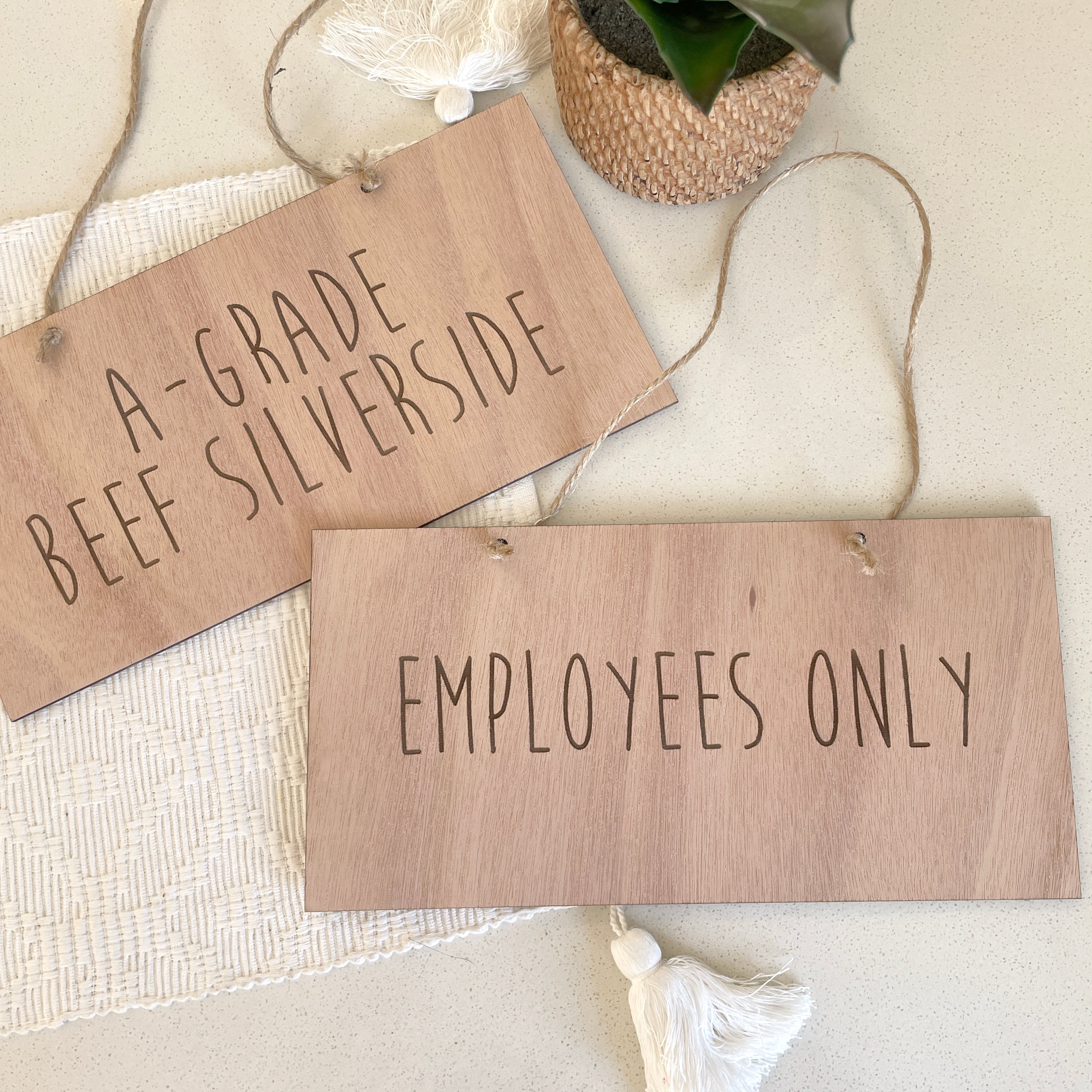 Personalized Shop Signs