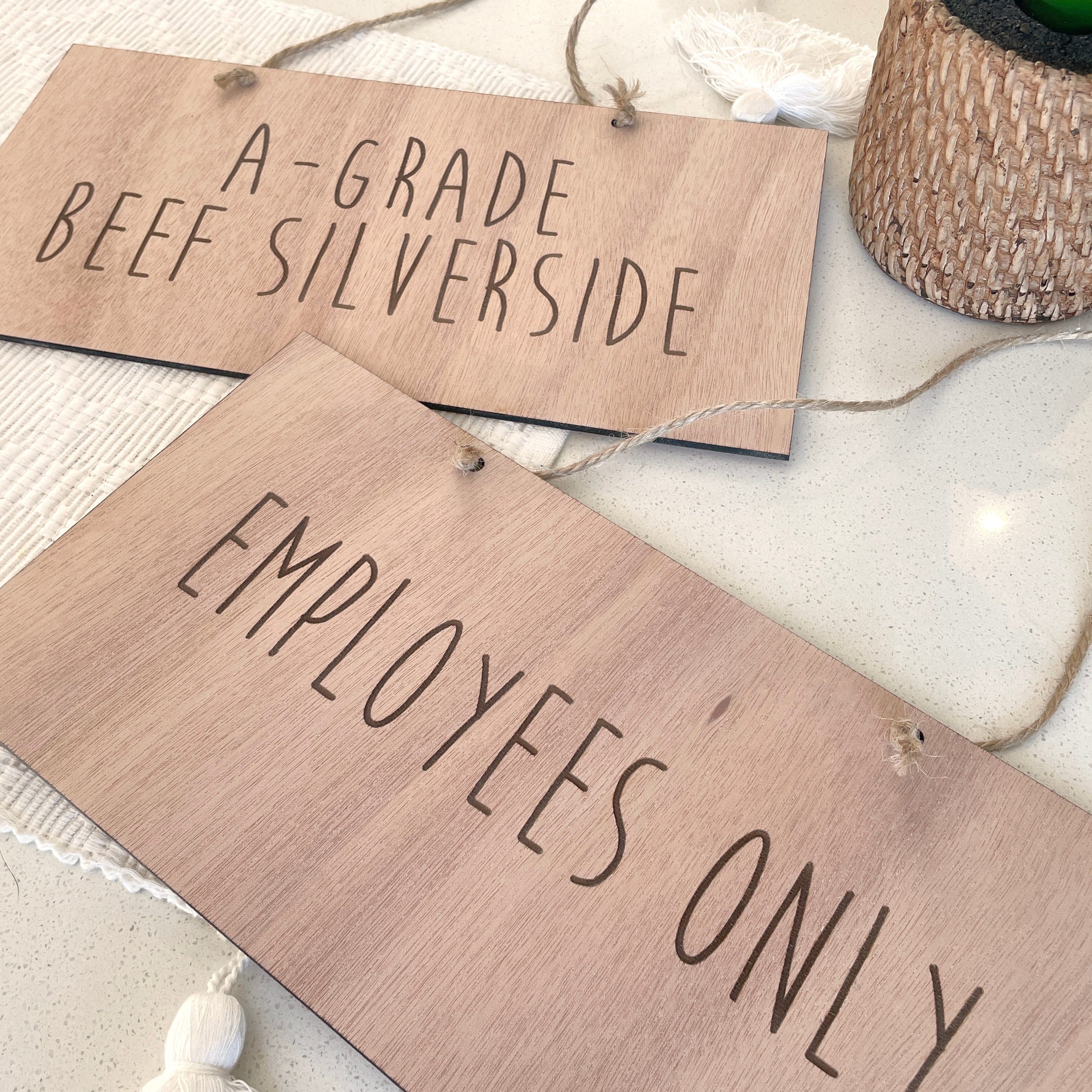 Personalized Shop Signs