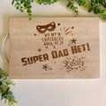 Super Dad Personalized Engraved Cutting Board - Afrikaans; Dad Gifts