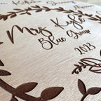 Teacher Plaque personalised and engraved with class names; Teacher appreciation gifts