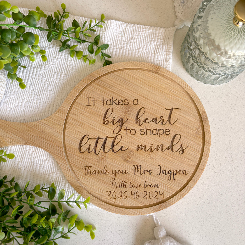Personalized Teacher Engraved Server; Teacher appreciation gifts