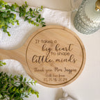 Personalized Teacher Engraved Server; Teacher appreciation gifts