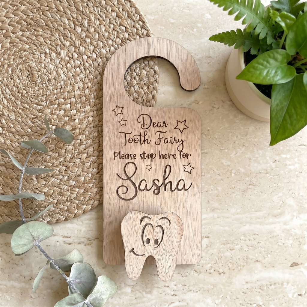 Personalised Tooth Fairy Hanger