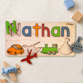 Personalized TRANSPORT Name and Theme Puzzle