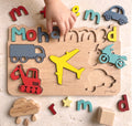 Personalized TRANSPORT Name and Theme Puzzle