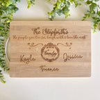 Family Personalized Engraved Cutting Board